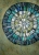 Mandala w turkusie - rysunek pastelami suchymi / Katarzyna Radzka / Dekoracja Wnętrz / Rysunki i Grafiki
