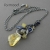cytryn, lapis lazuli, kyanit i piryt / formood / Biżuteria / Kolczyki