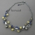 cytryn, lapis lazuli, kyanit i piryt / formood / Biżuteria / Kolczyki