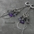 labradoryt, ametyst, spinel, kwarc z turmalinem