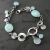 formood, Biżuteria, Bransolety, 'form 02' - bransoletka z chalcedonami