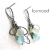 chalcedon i cytryn / formood / Biżuteria / Kolczyki