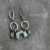 larimar i błękitny akwamaryn / formood / Biżuteria / Kolczyki