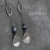 szafir, kamień księżycowy,kyanit / formood / Biżuteria / Kolczyki