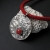 New Earth - Red mark - wisior z koralem / Fiann / Biżuteria / Wisiory