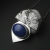Blue Zone - naszyjnik srebrny z lapis lazuli / Fiann / Biżuteria / Naszyjniki