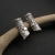 Akcent - kolczyki sztyfty ze srebra / Fiann / Biżuteria / Kolczyki