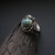 MAGICAL TURQUOISE - SREBRNY PIERŚCIONEK Z TURKUSEM / Fiann / Biżuteria / Pierścionki