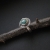 MAGICAL TURQUOISE - SREBRNY PIERŚCIONEK Z TURKUSEM / Fiann / Biżuteria / Pierścionki