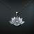 Fiann, Biżuteria, Wisiory, Lotus Flower IX - Kwiat Lotosu ze srebra