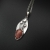 Magic Mushrooms - Celebration -srebrny wisior z kamieniem słonecznym / Fiann / Biżuteria / Wisiory