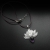 LOTUS FLOWER XVII - KWIAT LOTOSU - wisiorek ze srebra / Fiann / Biżuteria / Wisiory
