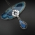 Charms of blue light - srebrny wisior z pięknym labradorytem / Fiann / Biżuteria / Wisiory