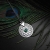 Fiann, Biżuteria, Wisiory, Heart chakra - srebrny wisiorek z zielonym agatem