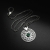 Heart chakra - srebrny wisiorek z zielonym agatem / Fiann / Biżuteria / Wisiory