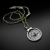Regeneration - srebrny naszyjnik z jadeitem i peridotami / Fiann / Biżuteria / Naszyjniki