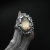 Fiann, Biżuteria, Pierścionki, Across the light - srebrny pierścionek z cytrynem