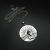 Here and Now - Elevation - srebrny wisior z bursztynem / Fiann / Biżuteria / Wisiory