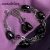 Black & violet - kolory zimy 2008-09 rezerwacja dla Pani Magdy / monablue / Biżuteria / Komplety