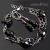 monablue, Biżuteria, Komplety, Black & violet