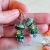 Candy glass - kolczyki w zieleni  / daboo / Biżuteria / Kolczyki
