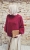Sweter PUCH łódka - ciemne wino / daboo / Moda / Ubrania