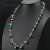 Trio Green&Black - srebrne bransoletki z malachitem i onyksem / Senanque / Biżuteria / Bransolety