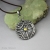 Drakonaria, Biżuteria, Wisiory, Koło Roku - srebrny amulet z żółtym szafirem