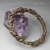 Drakonaria, Biżuteria, Bransolety, Wieniec leśny II - bransoleta z brązu z kamieniami