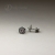 Ogród miniatur 03 - granat rodolit / Drakonaria / Biżuteria / Kolczyki