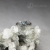 Gałązki kwiatowe - z labradorytem w srebrze
