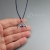 Mini lunula - srebro i lapis lazuli / Drakonaria / Biżuteria / Wisiory