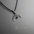 Mini lunula - srebro i lapis lazuli / Drakonaria / Biżuteria / Wisiory