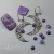 Sindarin - Ithil - srebro i czaroit / Drakonaria / Biżuteria / Kolczyki