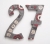 Cyfry na dom "27"