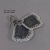 Plecione z kwarcem diamond gray / Jola Gazda / Biżuteria / Kolczyki