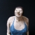 Kobieta w błękicie. / anna kozłowska-łuc / Dekoracja Wnętrz / Ceramika