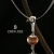 ORANGE vs. BLACK II- wisiorek  z agatu i lawy wulkanicznej / Stobiecki Design / Biżuteria / Wisiory