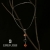 ORANGE vs. BLACK II- wisiorek  z agatu i lawy wulkanicznej / Stobiecki Design / Biżuteria / Wisiory