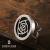 BLACK ROSES IV- pierścionek srebrny z onyksem