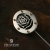 BLACK ROSES- srebrna spinka do szala z onyksem / Stobiecki Design / Biżuteria / Broszki