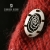 BLACK ROSES- srebrna spinka do szala z onyksem / Stobiecki Design / Biżuteria / Broszki