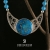 BLUE MOON- naszyjnik z serii NEURONY ze srebrnym wisiorkiem / Stobiecki Design / Biżuteria / Naszyjniki