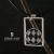PIERROT- srebrny wisiorek na rzemieniu / Stobiecki Design / Biżuteria / Wisiory