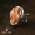 stobieckidesign, Biżuteria, Pierścionki, SNAKE SKIN III - pierścionek z agatem ognistym