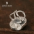 SNAKE SKIN V - pierścionek z agatem ognistym / stobieckidesign / Biżuteria / Pierścionki