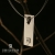 ELEGANCE- WISIOREK SREBRNY INKRUSTOWANY DREWNEM CZARNEGO DĘBU / Stobiecki Design / Biżuteria / Wisiory