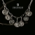 Spersonalizowana srebrna bransoletka z napisem / stobieckidesign / Biżuteria / Bransolety