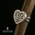 LOVE RING- pierścionek srebrny