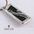 Srebrny spersonalizowany breloczek z drewnem czarnego dębu / stobieckidesign / Biżuteria / Breloki